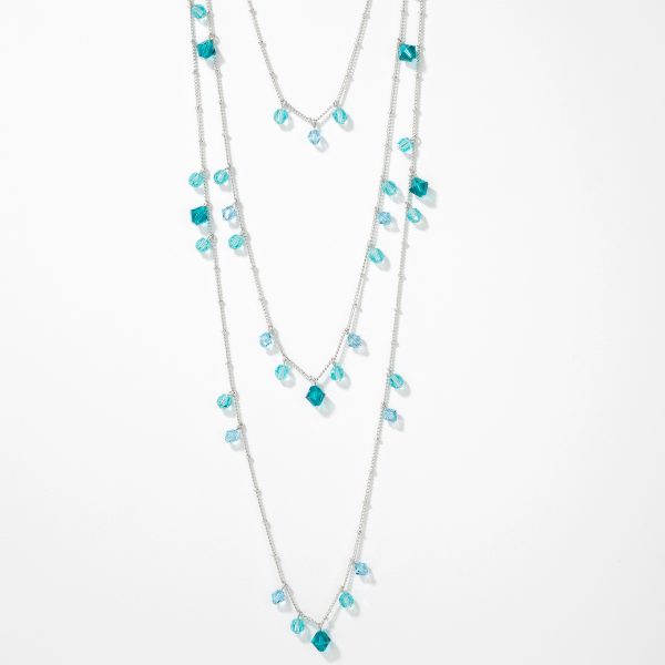 Crystal Waterfall Necklace